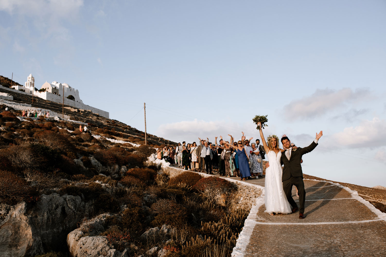 folegandros weddings organizing destination weddings